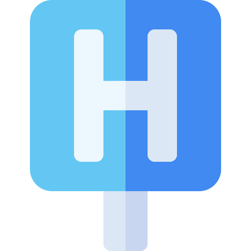 hospital Basic Rounded Flat icono