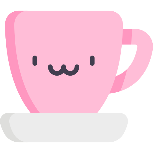 becher Kawaii Flat icon