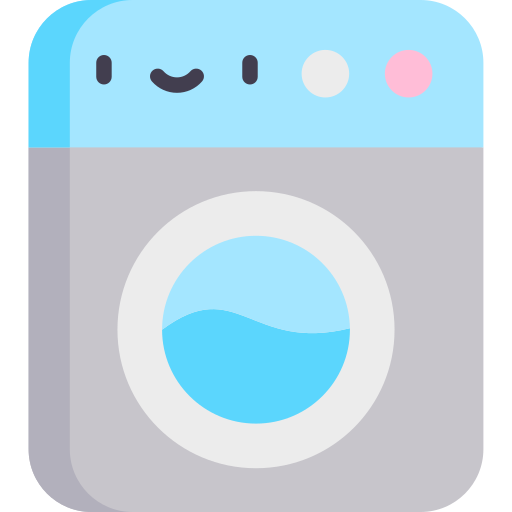 洗濯機 Kawaii Flat icon