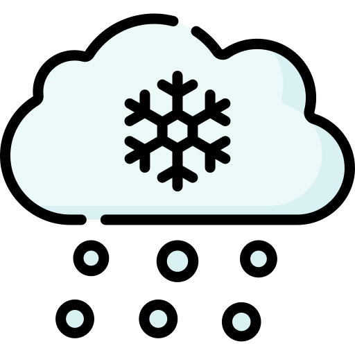 Śnieg Special Lineal color ikona