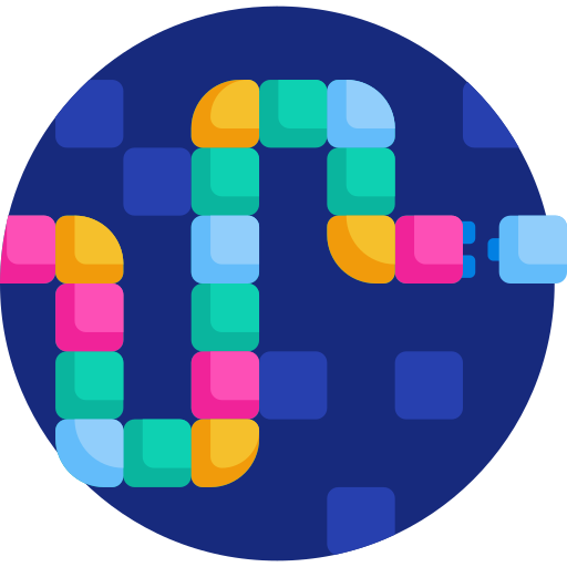 blockchain Detailed Flat Circular Flat icono