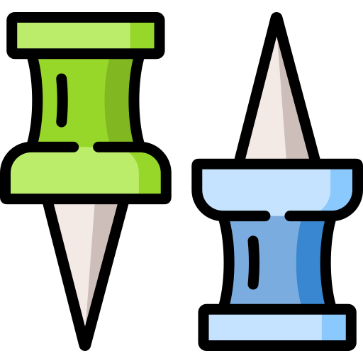 Pushpin Special Lineal color icon