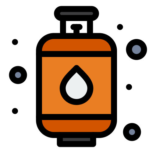 Cylinder Flatart Icons Lineal Color icon