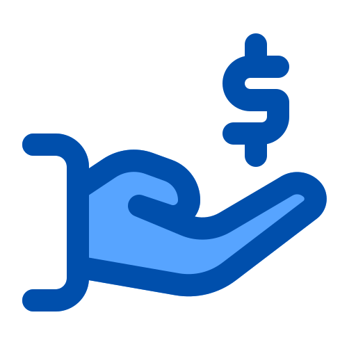 Благотворительность Generic Blue иконка