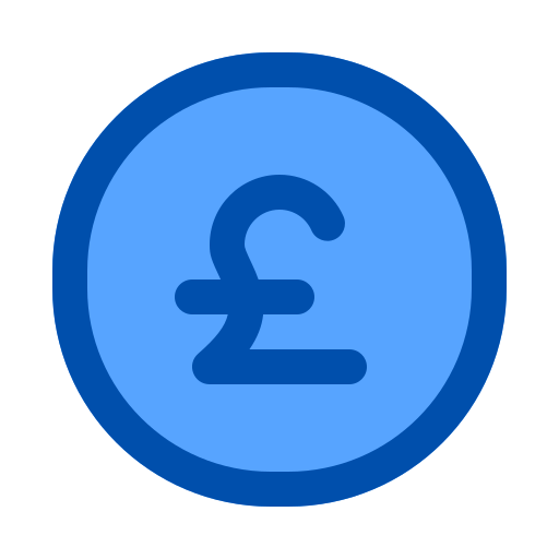 sterline di denaro Generic Blue icona