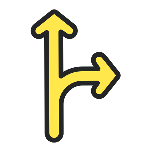 flechas direccionales Generic Outline Color icono
