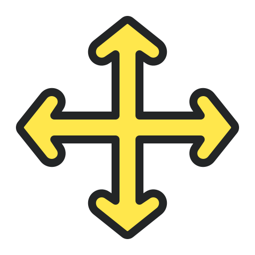 flechas direccionales Generic Outline Color icono