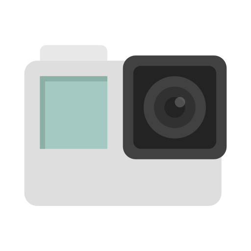 アクションカメラ Generic Flat icon