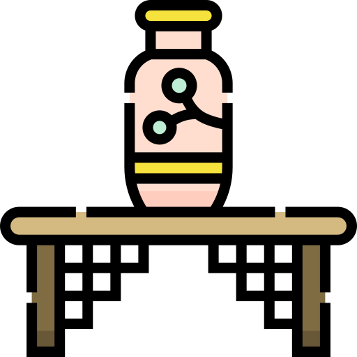 花瓶 Detailed Straight Lineal color icon