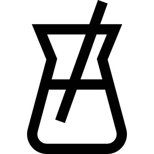 플라스크 Basic Straight Lineal icon