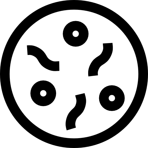 Petri dish Basic Straight Lineal icon