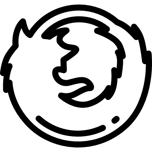 firefox Detailed Rounded Lineal icon