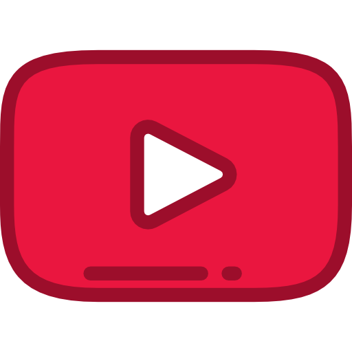 youtube Detailed Rounded Lineal color icon