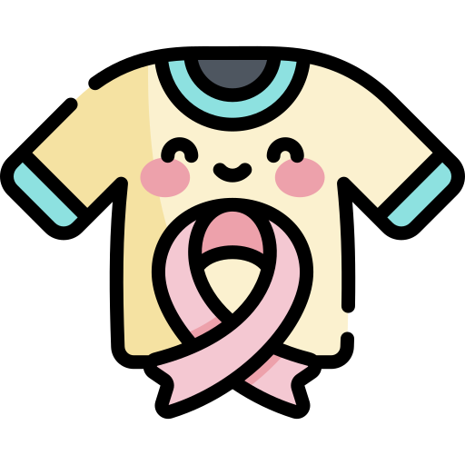 camiseta Kawaii Lineal color icono