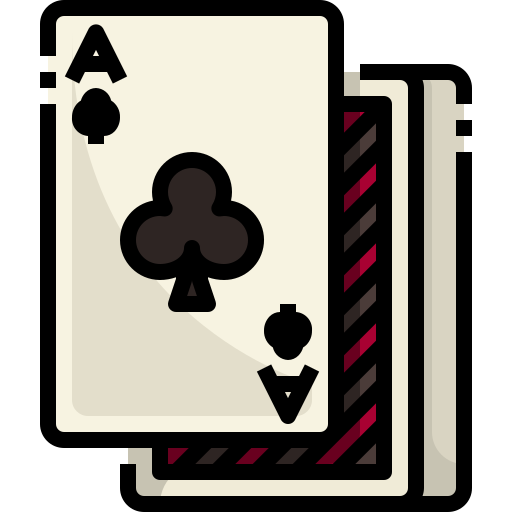 Poker Justicon Lineal Color icon