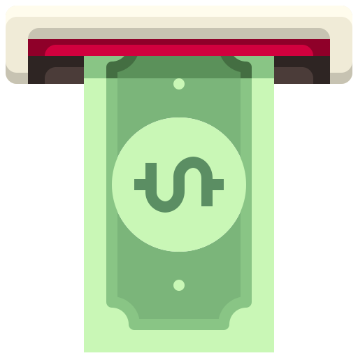 bankomat Justicon Flat ikona