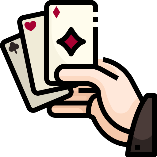 póker Justicon Lineal Color icono