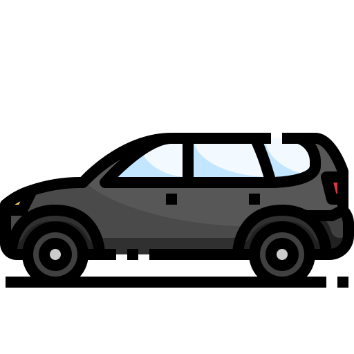 Car Justicon Lineal Color icon