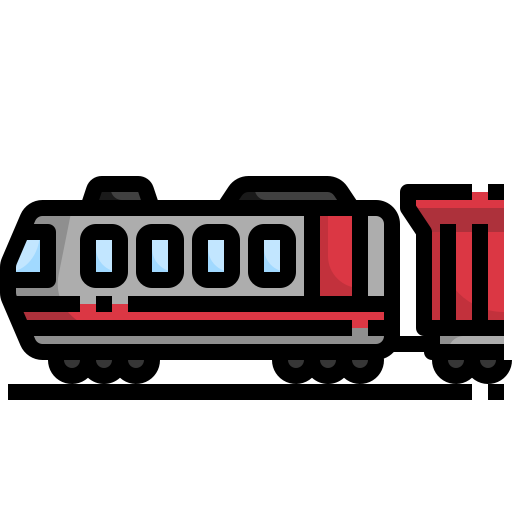 Train Justicon Lineal Color icon