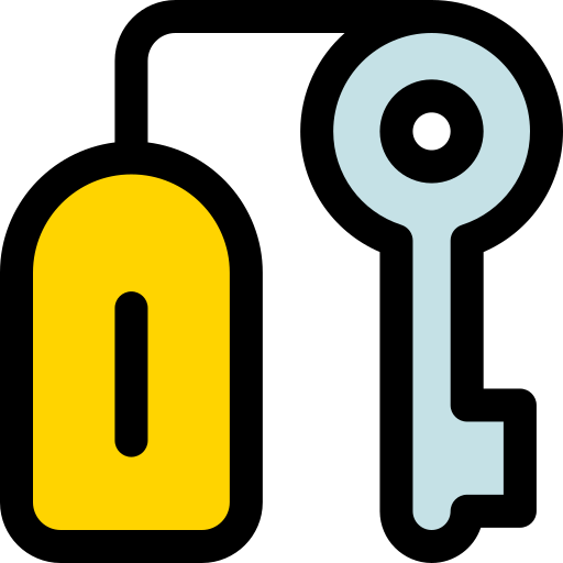 llave Generic Outline Color icono