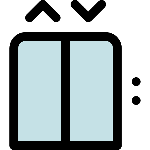 ascensor Generic Outline Color icono