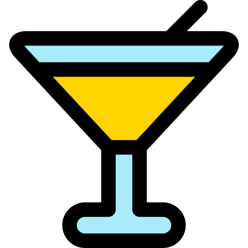 martini Generic Outline Color Ícone
