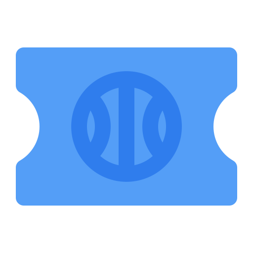 bilet Generic Flat ikona