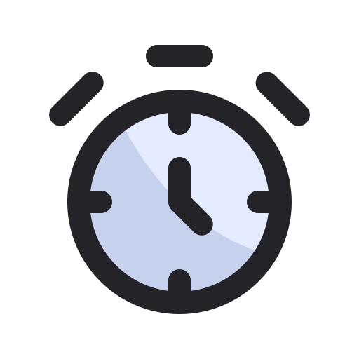 Stop watch Generic Outline Color icon