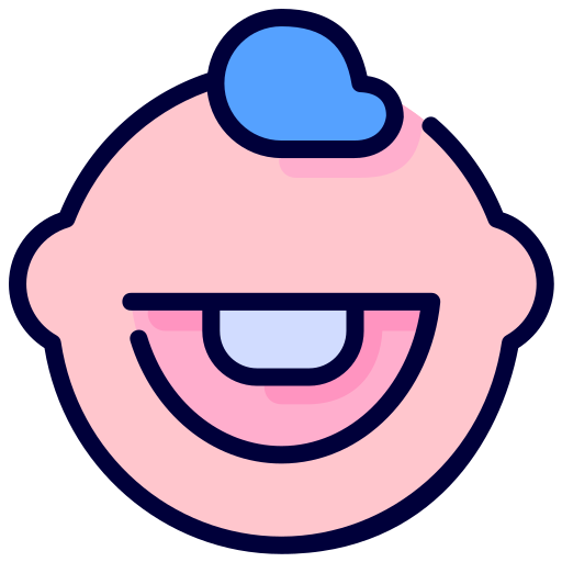 Baby teeth Generic Outline Color icon
