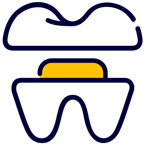 impianto dentale Generic Fill & Lineal icona