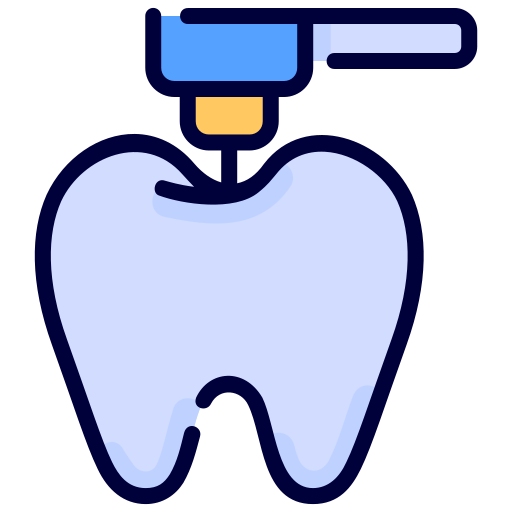 tandheelkundige ingreep Generic Outline Color icoon