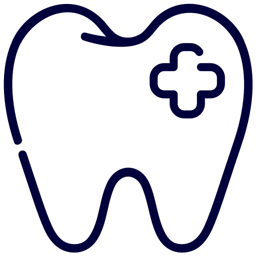 dente Generic Detailed Outline icona