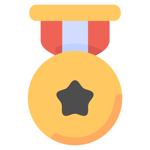 medaille Generic Flat icoon