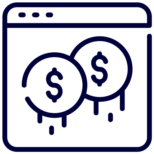 Earnings Generic Detailed Outline icon