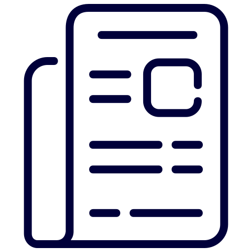 zeitung Generic Detailed Outline icon
