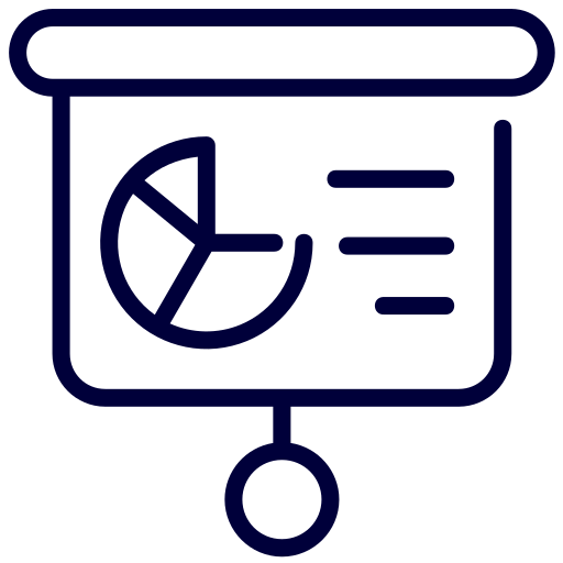 Presentation Generic Detailed Outline icon