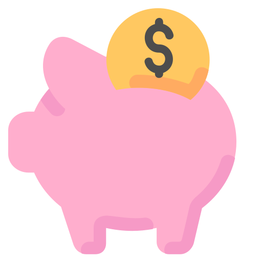 Piggy bank Generic Flat icon