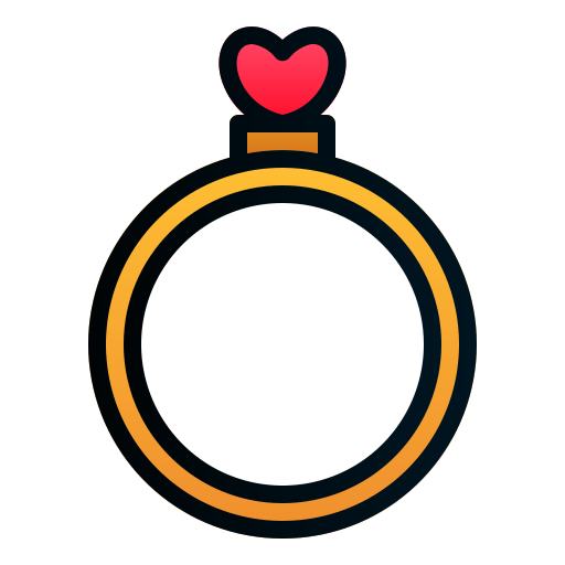 Ring Andinur Lineal Color Gradient icon