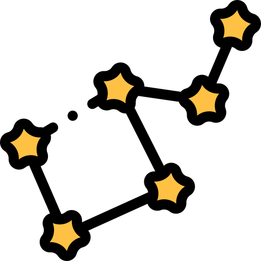 Constellation Detailed Rounded Lineal color icon