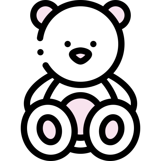 Teddy Detailed Rounded Lineal color icon