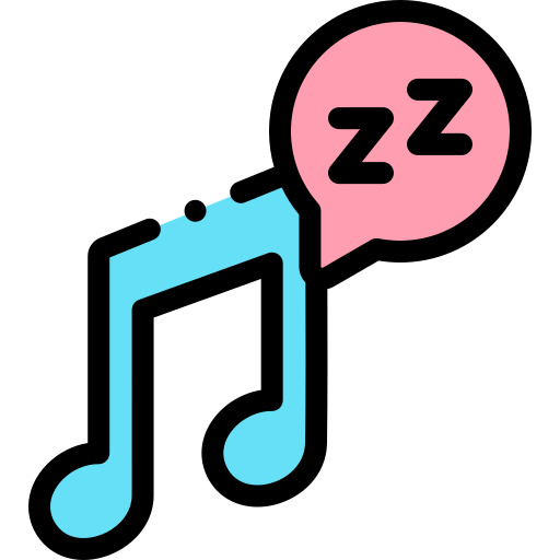 Lullaby Detailed Rounded Lineal color icon