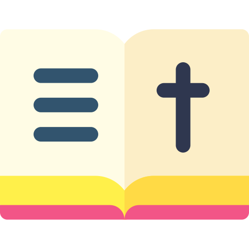 biblia Basic Rounded Flat icono