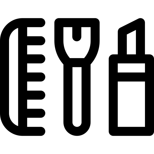 toelettatura Basic Rounded Lineal icona