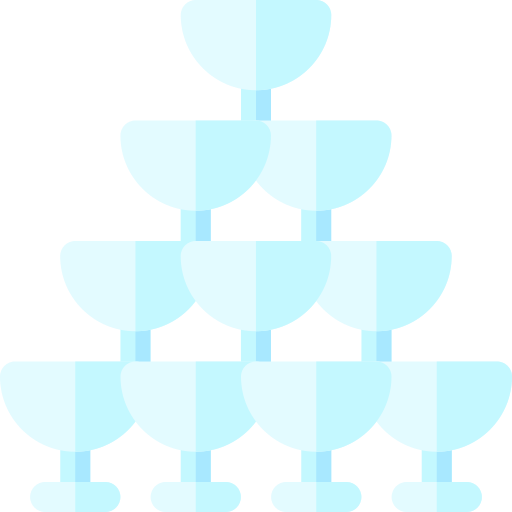 vasos Basic Rounded Flat icono