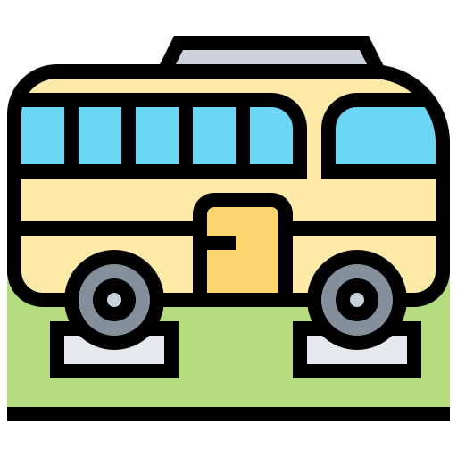 bus Meticulous Lineal Color icon