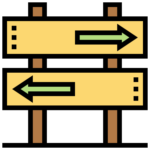 straßenschild Meticulous Lineal Color icon