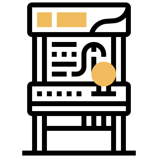 máquina de juegos Meticulous Yellow shadow icono