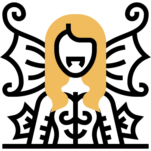 nimfa Meticulous Yellow shadow ikona