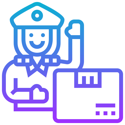 경찰 Meticulous Gradient icon