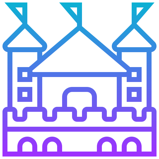 Castle Meticulous Gradient icon
